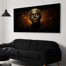 Evine Moda Siyahi Kadın Tek Parça Kanvas Canvas Tablo Tablo