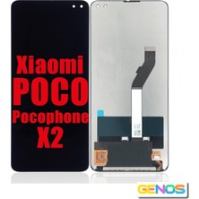 Genos Samsung Galaxy A11 A115F LCD Ekran Dokunmatik Siyah Çıtalı Revize