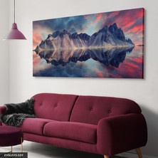 Evine Moda Dağ Görüntüsü Tek Parça Kanvas Canvas Tablo Tablo
