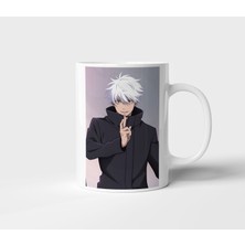 Gojo Satoru Jujutsu Kaisen Anime Tasarım Kupa - Hediyelik Kupa - Baskılı Kupa