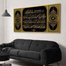 Evine Moda Elif Vav Tek Parça Kanvas Canvas Tablo Tablo