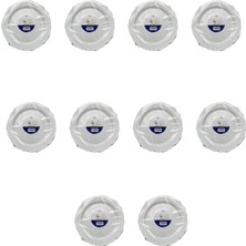 Omeyva Kullan At Parti Plastik Sert Mika Tabak - 26 Cm. - Beyaz - 6 Adetlik 10 Paket