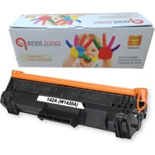 QPrint HP 142A W1420A Siyah Muadil Toner 950 Sayfa M110 M111 M139 M140 M142E - Agirlik: Standart, Renk: Siyah