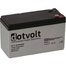 Dotvolt 12V 7 Amper Kuru Tip Akü
