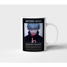 Gojo Satoru Jujutsu Kaisen Anime Tasarım Kupa - Hediyelik Kupa - Baskılı Kupa