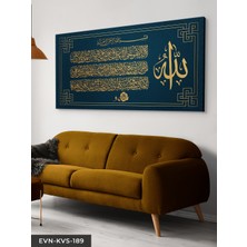 Evine Moda Ayetel Kürsi Tek Parça Kanvas Canvas Tablo Tablo