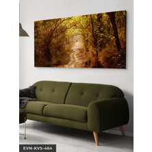 Evine Moda Orman Yolu Tek Parça Kanvas - Canvas Tablo