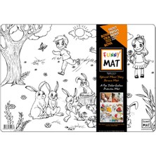 SHC4200 Funny Mat- Tavşanlar - 33,5X48CM
