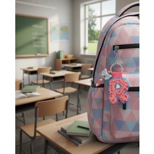 My Balli Store R Harf Anahtarlık ve Çanta Aksesuarı Punch Süs