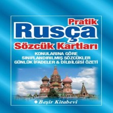 SHC4200 Beşir Pratik Rusça Sözcük Kartları