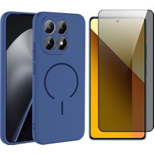 Vendas Xiaomi 15T Kılıf M-Safe Şarj Özellikli Zore Meta Kapak + Hayalet Ekran Koruyucu