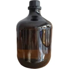 Labbakkal Cam Şişe Kahve Rengi 2,5 Lt - Amber Şişe Geri Dönüşüm 1 Adet