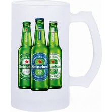 Sartre Art Heineken Buzlu Cam Bira-Meşrubat Bardağı