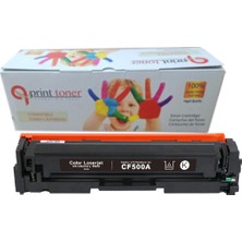 QPrint Hp 202A CF500A Muadil Siyah Toner M254DW M254NW M280NW M281FDN M281FDW 