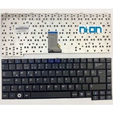 Nion Samsung R70 Uyumlu Laptop Notebook Klavye (Siyah Tr)