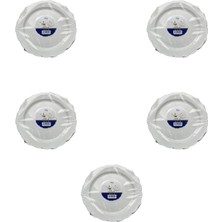 Omeyva Kullan At Parti Plastik Sert Mika Tabak - 26 Cm. - Beyaz - 6 Adetlik 5 Paket