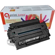 QPrint Hp  55X CE255X Muadil Toner 12500 Sayfa Yüksek Kapasite M521 M525 P3010 P3015 P3016