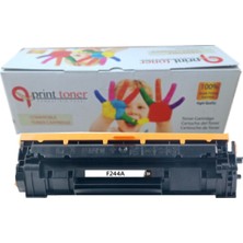 QPrint Hp 44A CF244A Muadil Siyah Toner 1000 Sayfa M15A M15W M28A M28W