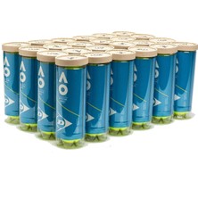 24 Kutu Dunlop Australian Open 3'lü Tenis Topu - Vakum Ambalajlı