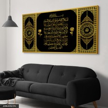Evine Moda Elif Vav Tek Parça Kanvas Canvas Tablo Tablo