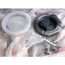 Hobiflex Silikon Kalıp Taş Tozu Ithal Dekoratif Sekizgen Küllük Kalıbı Epoksi Reçine HB75-0173