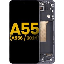 Genos Samsung Galaxy A55 5g A556 Ile Uyumlu OLED Ekran Dokunmatik Çıtalı