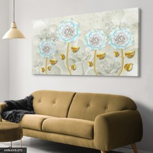 Evine Moda Çiçekler Tek Parça Kanvas Canvas Tablo