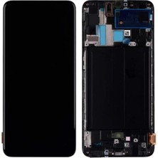 Genos Samsung Galaxy A70 A705F Ile Uyumlu LCD Ekran Dokunmatik Dar Ekran Çıtalı