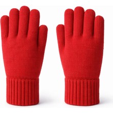 Gigi Giyim Sade Renk Unisex Çocuk Eldiven