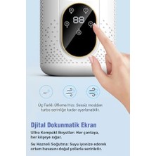 Taşınabilir Kişisel Hava Soğutucu 4 Ü Bir Arada. Hava Soğutucu-Buharlı Nemlendirici-Masa Fanı