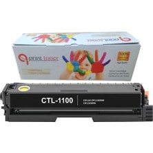 QPrint Lexmark Ctl 1100 Sarı Muadil Toner 1000 Sayfa CM1100 CP1100