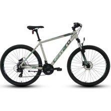 27.5 Jant Carraro Force 720 Dağ Bisikleti | 38 cm Kadro | 21 Vites | Hidrolik Disk Fren | Mat Gri-Yeşil-Siyah | Blc Bisiklet
