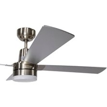 Alsanfan Makina Mühendislik San. Tic. A.ş. Pilot Gri Aydınlatmalı Uzaktan Kumandalı Tavan Vantilatörü