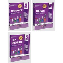 Gizli Yayınları Gizli 2026 5. Sınıf Matematik + Türkçe Fen Müfredatın Gizli Dergisi Seti 3 Kitap Güncel Müfredat