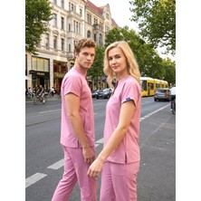 Dr. Mitra Erkek Berlin Model Likralı Cerrahi Hemşire Doktor Takım