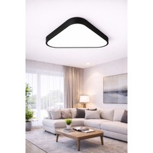 Dizano Modern Üçgen LED Aydınlatma 40CM 4000K, Avize ve Sıva Üstü, Ofis, Mutfak, Salon Aydınlatması