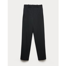 Marks & Spencer Düz Paça Esnek Kumaşlı Pantolon