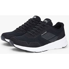 Tommy Hilfiger Erkek Modern Comfort Bağcıklı Teknik Örgü Dokulu Spor Ayakkabı - Siyah
