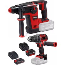 Einhell  Tp-Hd 18/26 Li Bl Akülü Pnömatik Matkap Tp-Cd 18/60 Li-I Bl Matkap 2.5AH-4.0AH Akülü Kömürsüz Set