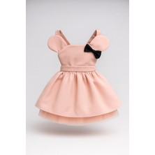 Shecco Babba Kız Çocuk Sevimli Tütü Salopet Elbise - Doğum Günü, Parti Elbisesi