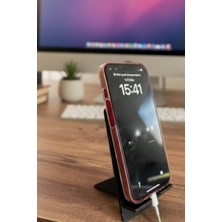 Wiforte Ahşap Masaüstü Telefon & Tablet Tutucu – Kaymaz Sabitleyici Stand Aparat