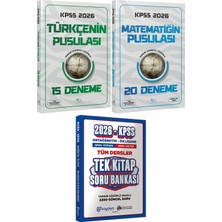 CBA Akademi Türkçenin Pusulası 15 Deneme Matematiğin Pusulası 20 Deneme - Ortaöğretim Ön Lisans Tek Kitap Soru