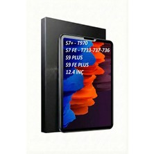 Fibaks Galaxy S9 Fe PLUS/S10 Plus/s7 Fe/s8 Plus Uygulama Aparatlı Ekran Koruyucu Gerçek Kırılmaz Cam X610