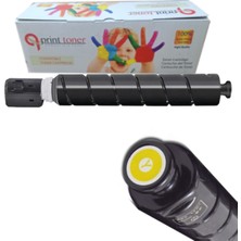 QPrint Canon C Exv 54 Sarı Muadil Toner 1397C002 Ir C3025 Ir C3125