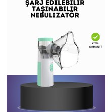 Zero Land Lvsqvr Ultrasonik Freslı Şarj Edilebilir Nebülizatör