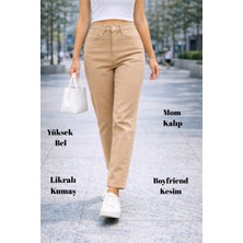 Cedy Denim Kadın Yüksek Bel Soho Boyfriend Jean C599