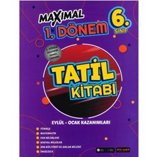 Maximal 6. Sınıf  1. Dönem Tüm Dersler Tatil Kitabı