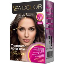 Sea Color Touch-Up Transparan Vegan Rötuş Boya Seti 75+75 ml Kumral Tonlar Için