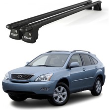 Today Auto Trio-I Lexus Rx (2003-2009) Uyumlu Siyah Kilitli Ara Atkı 120CM Port Bagaj Tavan Barı
