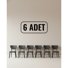 JoyMassa Elma Sandalye 6 Adet